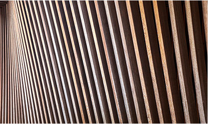 Aluminium Wood Grain Battens
